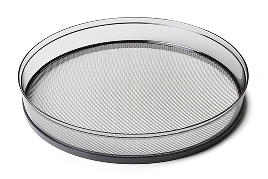 Drying tray with steel mesh