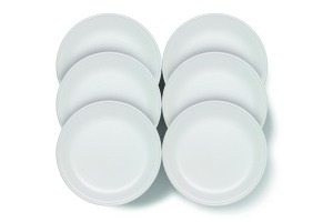 Fondueteller Tradition, weiss