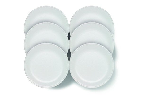 Fondueteller Tradition, weiss