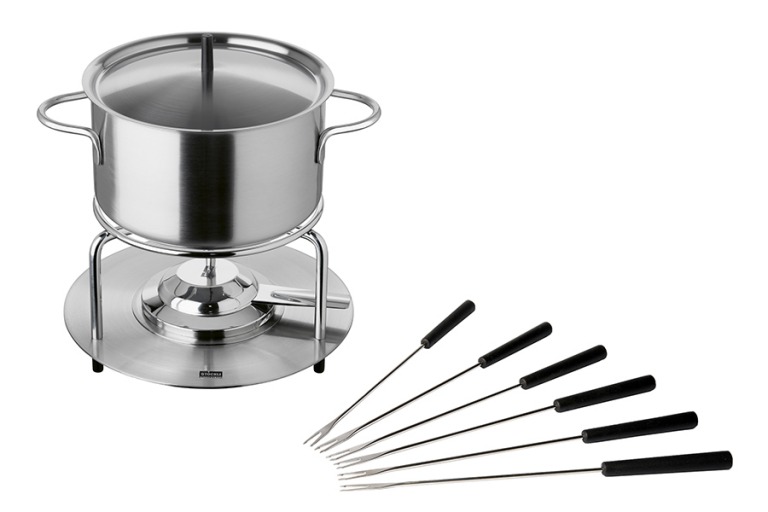 Fondue set Aragon, stainless steel
