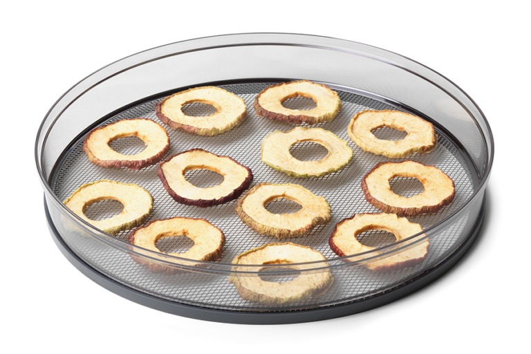 Drying tray with steel mesh