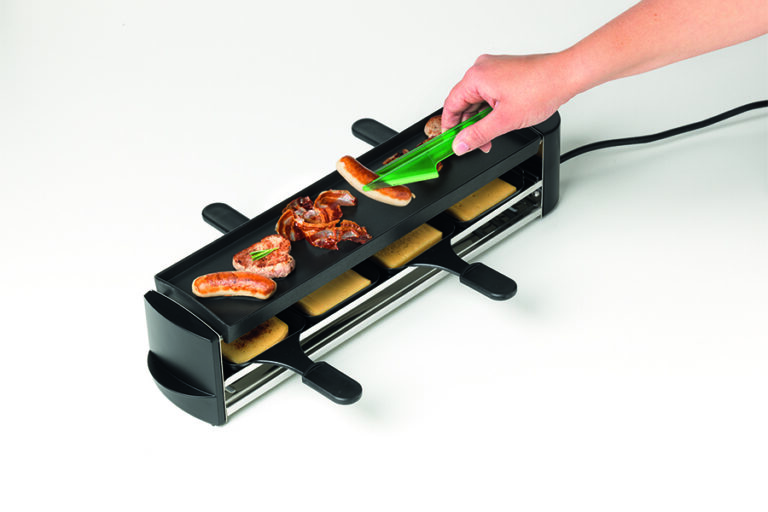 Raclette- und Grillzange SwissTwist, farbig