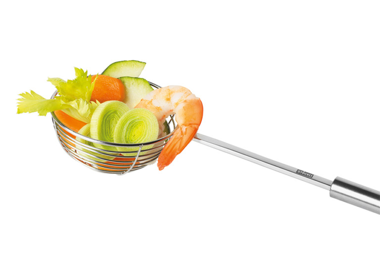 Sieb für Fischfondue