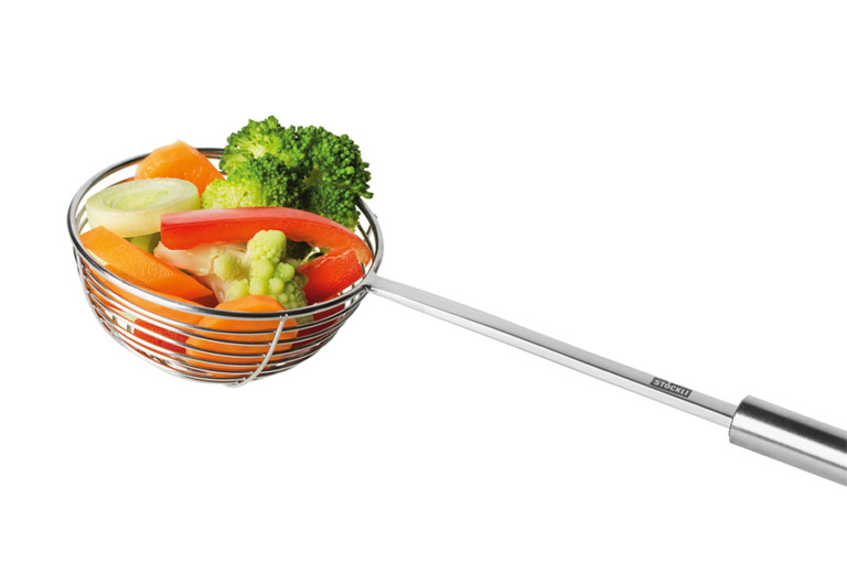 Sieb für Fischfondue