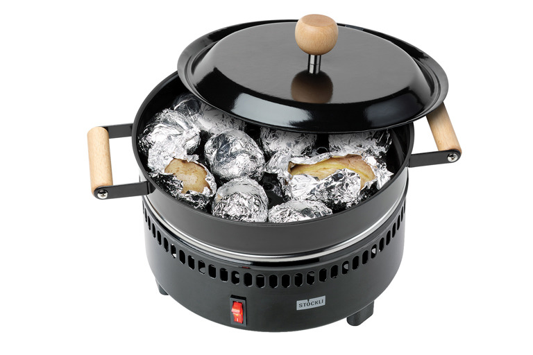 Marroniofen mit Grill- und Crêpeplatte