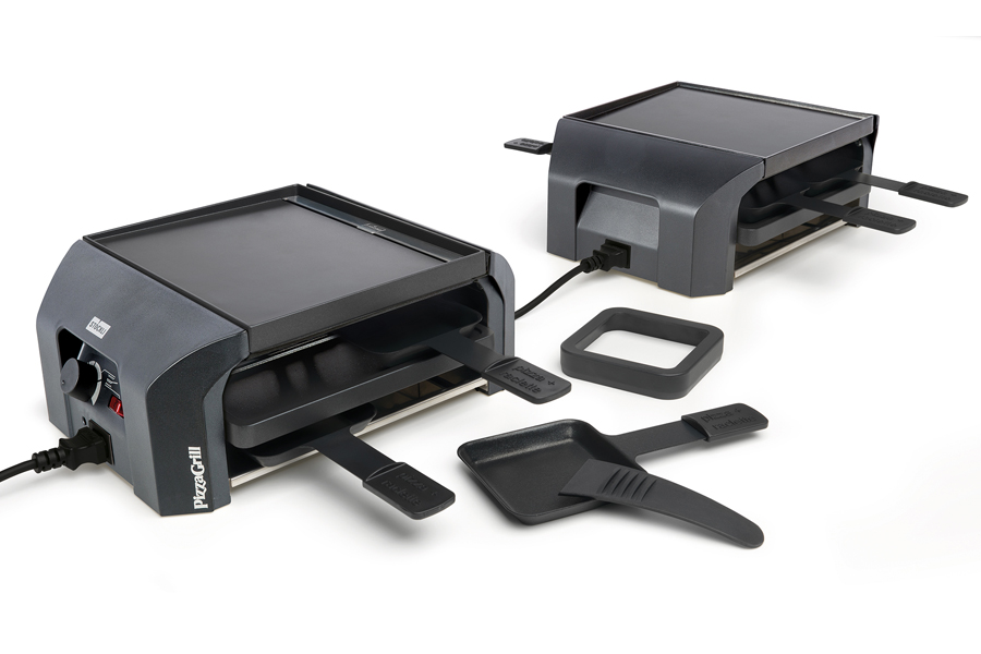 PizzaGrill four4, set anthracite