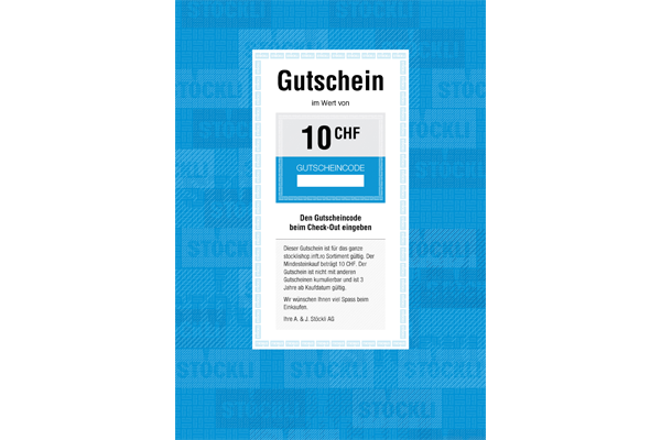 10 CHF Gutschein