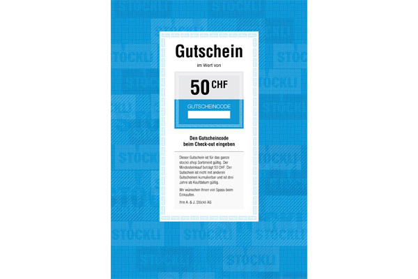 50 CHF Gutschein 
