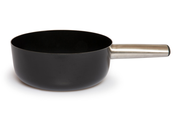 Cheese fondue pot Emotion Inox, black
