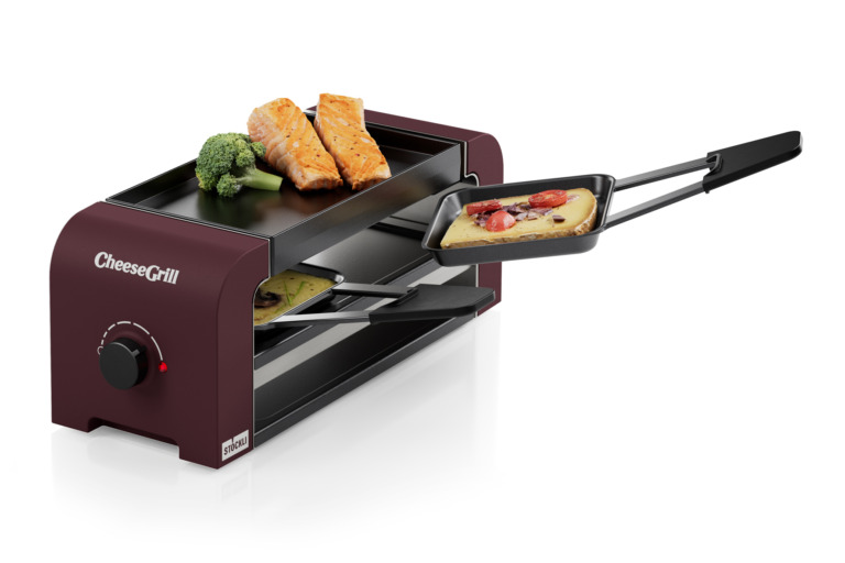 CheeseGrill 2 Merlot red, VDE