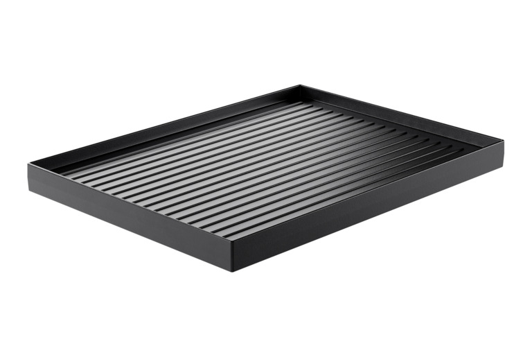 Reversible grill plate for PizzaGrill 6
