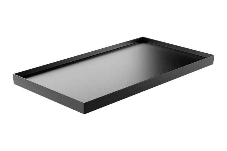 Reversible grill plate for PizzaGrill 8