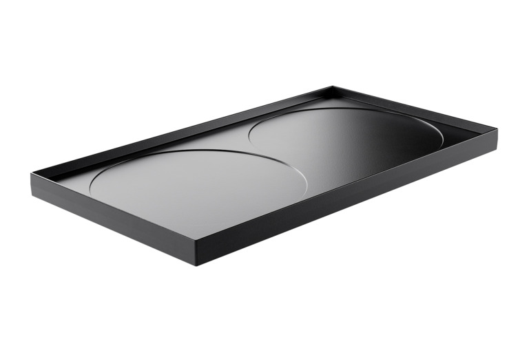 Reversible crêpe plate for PizzaGrill 8