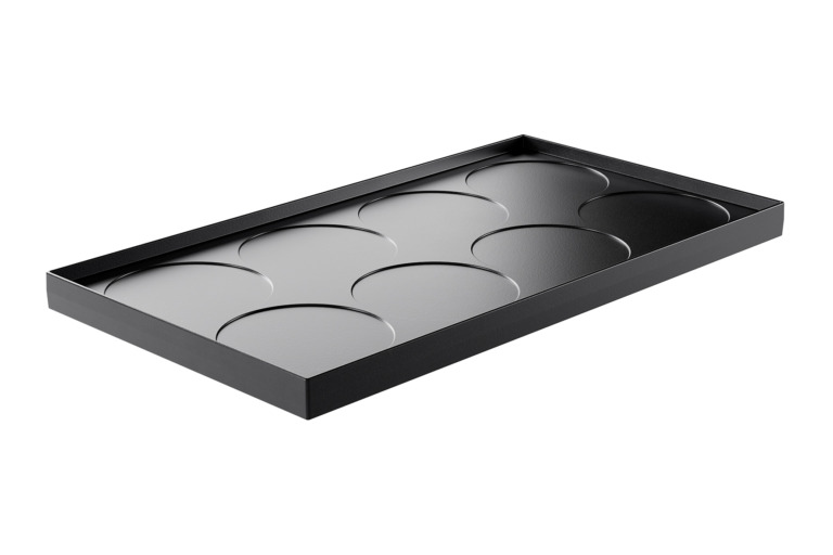 Reversible crêpe plate for PizzaGrill 8